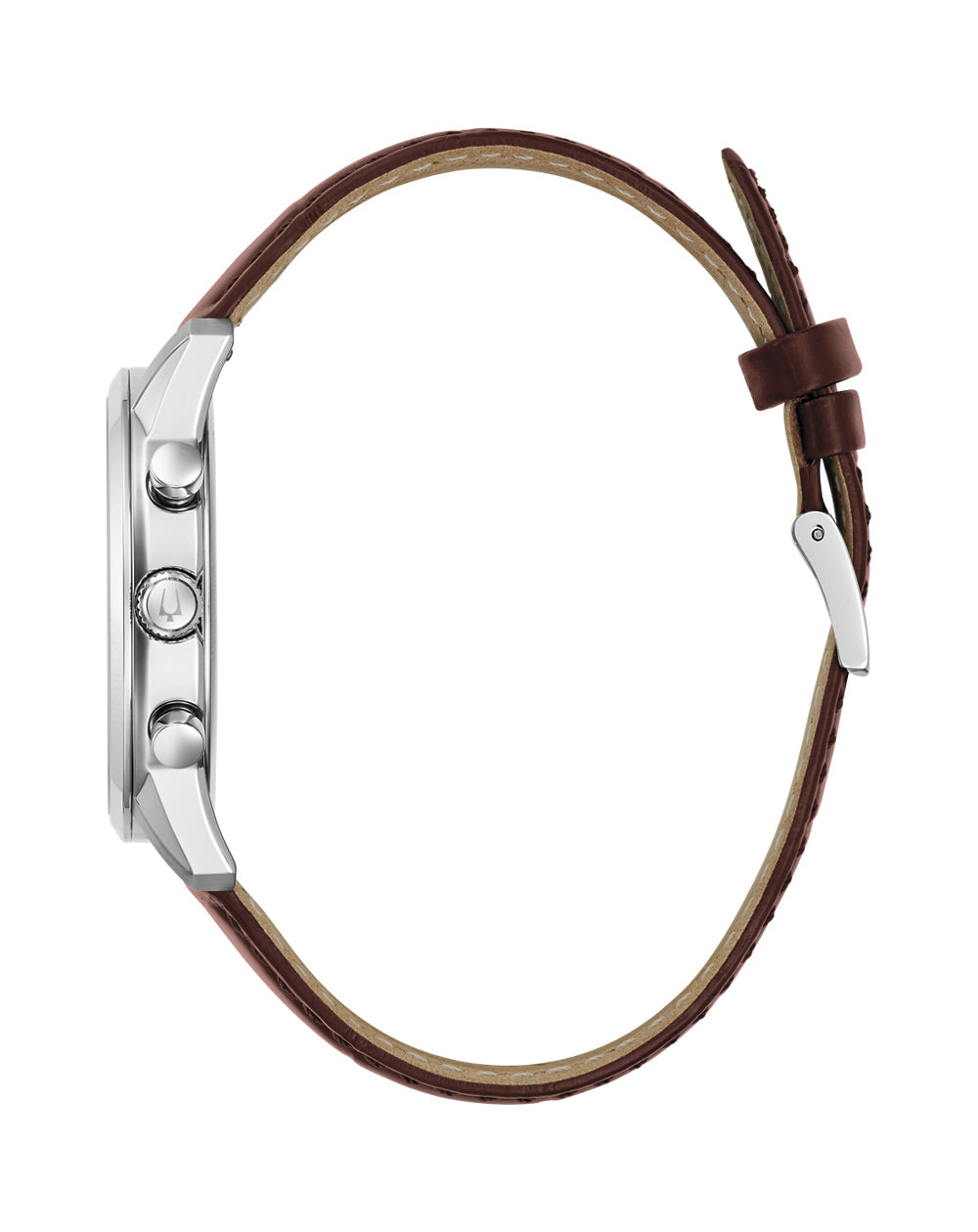 Bulova gents Chronograph Blue Dial Brown Leather Strap Date - 96B402 bulova Bulova gents Chronograph Blue Dial Brown Leather Strap Date - 96B402 bulova