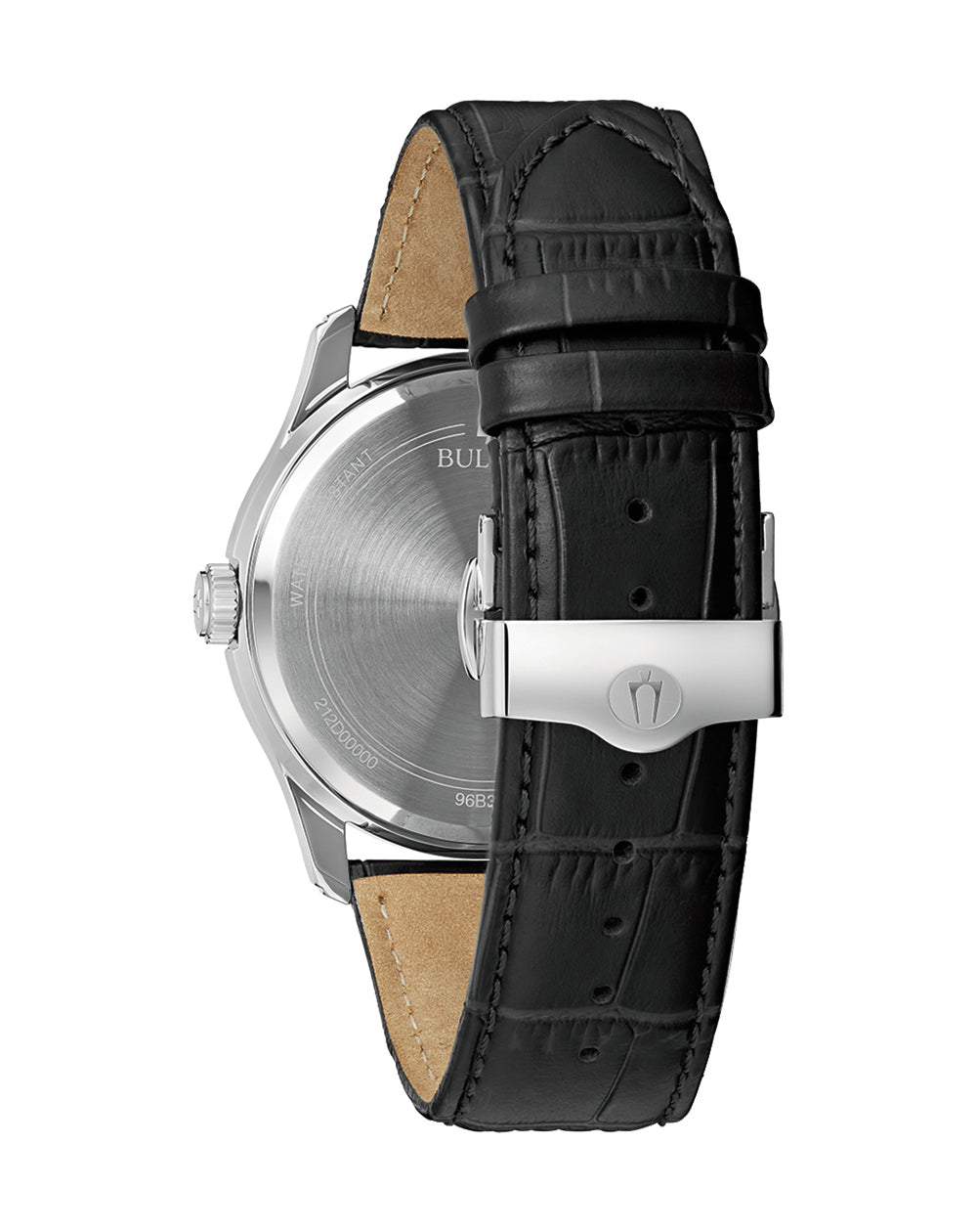 Bulova Classic Gents Quartz Black Dial Black Leather Strap WR30 - 96B388 bulova Bulova Classic Gents Quartz Black Dial Black Leather Strap WR30 - 96B388 bulova