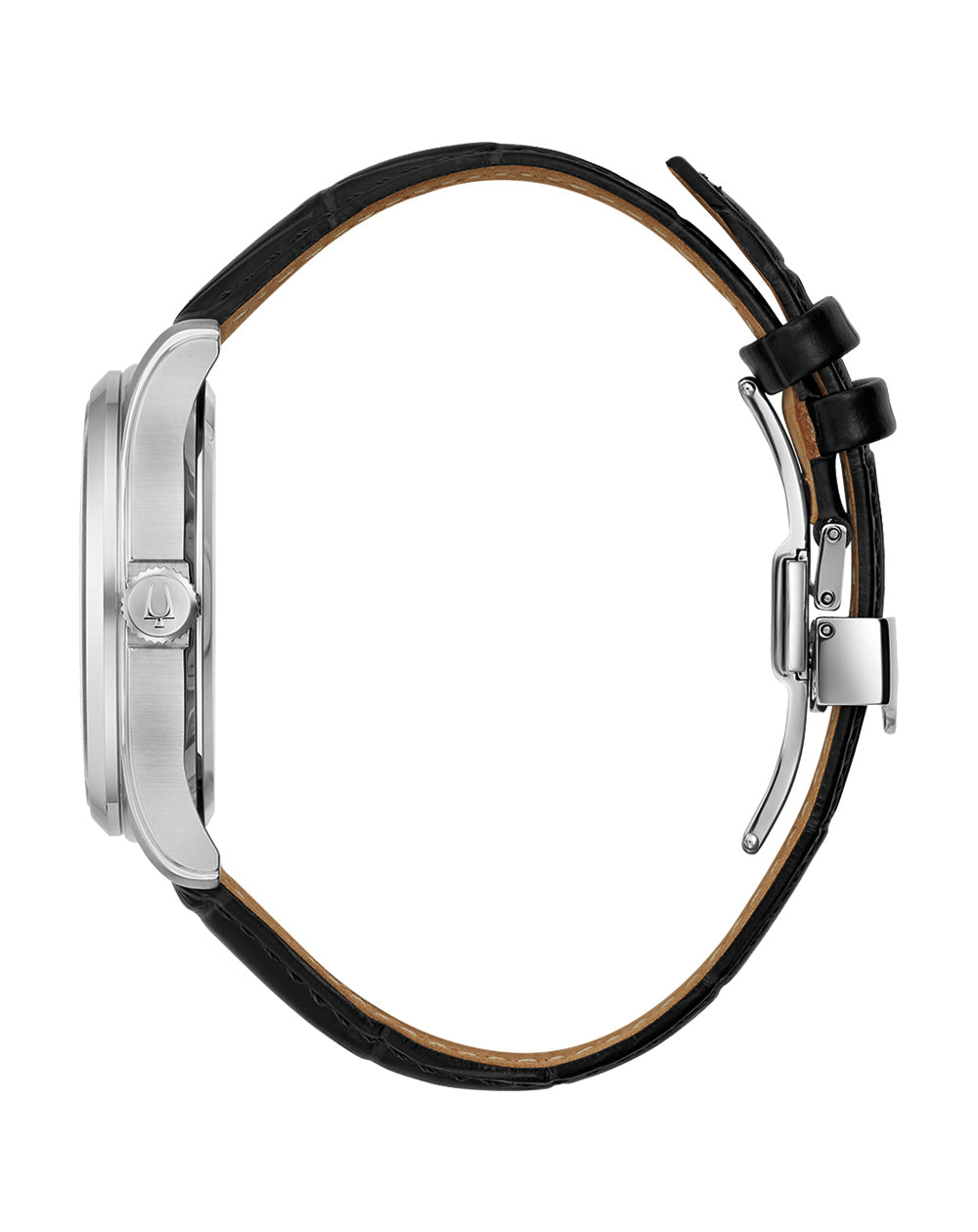 Bulova Classic Gents Quartz Black Dial Black Leather Strap WR30 - 96B388 bulova Bulova Classic Gents Quartz Black Dial Black Leather Strap WR30 - 96B388 bulova